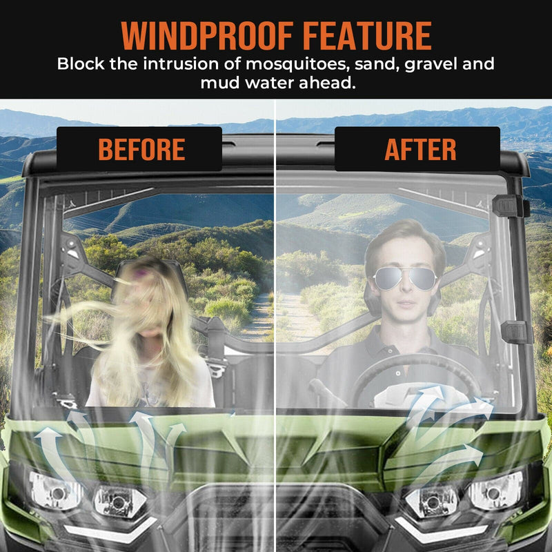 Load image into Gallery viewer, Front Full Windshield for Can Am Defender HD 5 /8 /10 /MAX