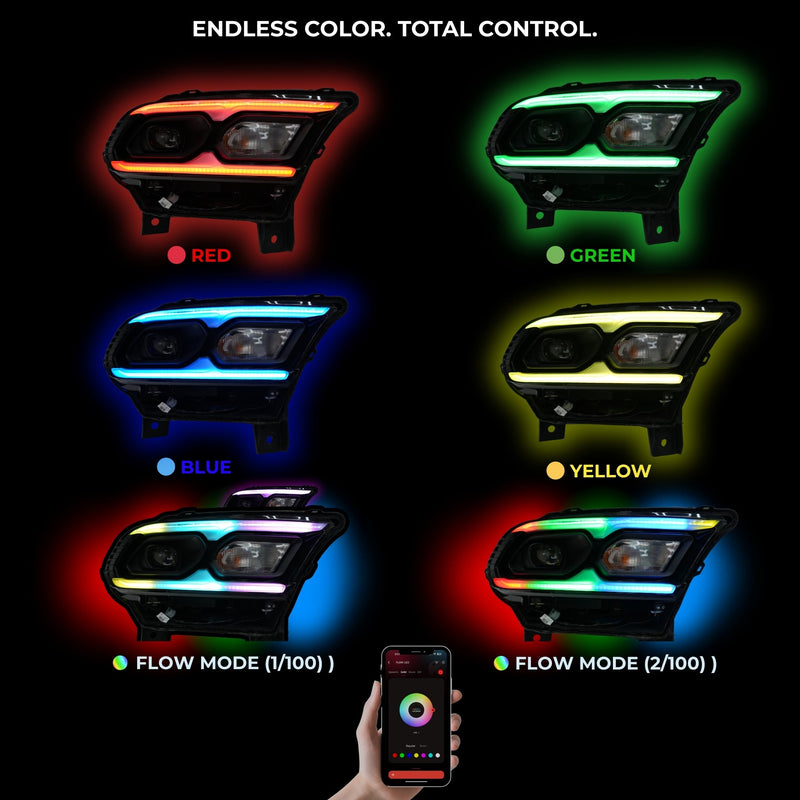 Load image into Gallery viewer, Dodge Durango Multicolor Flow DRL Kit (2021-2026)