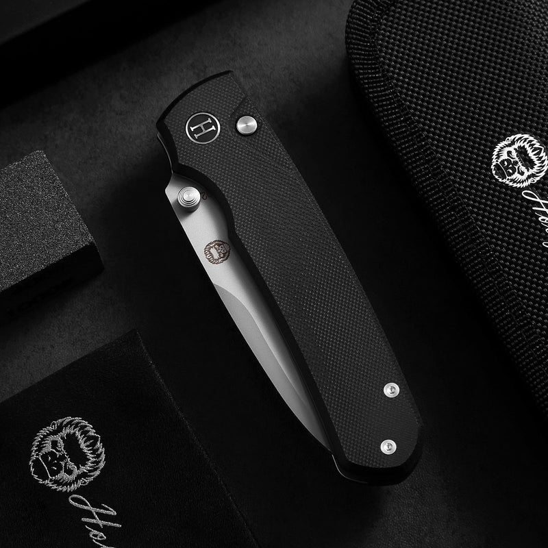 Load image into Gallery viewer, The Loyalist Folding Pocket Knife Giftset for Men and Women (Sand and Black)