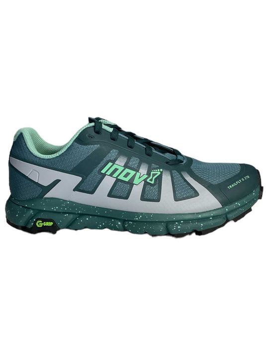 Women's Inov8 Trailfly Ultra G 270, Pine/Mint, 9.5 B Medium - Skoutley Outdoors LLC