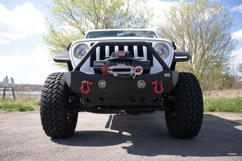Fishbone Offroad 2018+ Jeep Wrangler JL/JLU/2020+ Gladiator JT Alum Front Fender Flares - Black