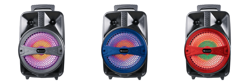 Load image into Gallery viewer, IQ Sound 8" Portable Bluetooth Speaker