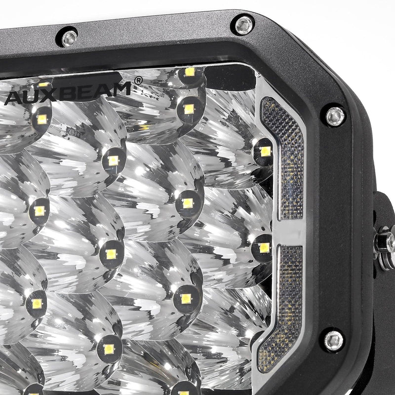 Load image into Gallery viewer, 7x5 Inch Rectangle LED Pods White Spot Driving Lights with DRL FOR ATV UTV SIDE BY SIDE 4X4
