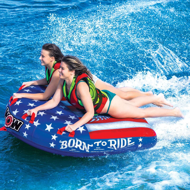 Load image into Gallery viewer, WOW Watersports Born To Ride 2 Person Towable