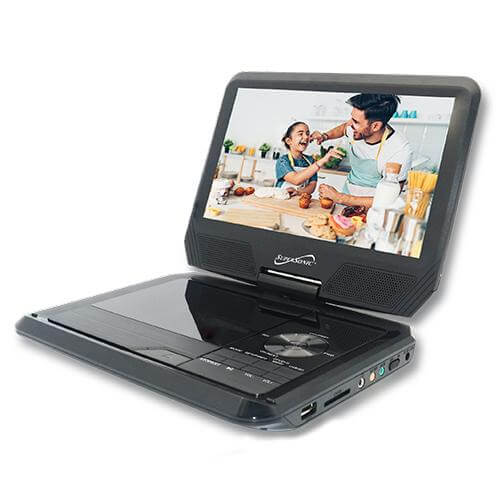 Load image into Gallery viewer, Supersonic 9" Portable DVD Player With Digital TV, USB/SD Inputs and Swivel Display