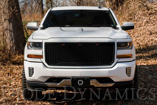 Diode Dynamics 14-19 Silverado/Sierra SS3 LED Ditch Light Kit Sport - White Combo