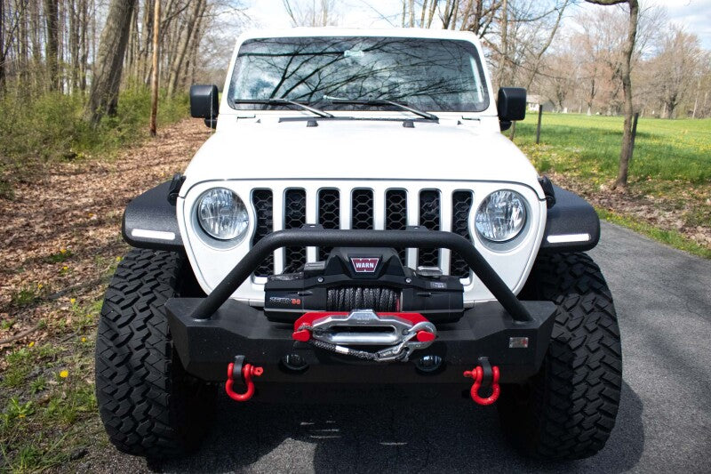Fishbone Offroad 2018+ Jeep Wrangler JL/JLU/2020+ Gladiator JT Alum Front Fender Flares - Black
