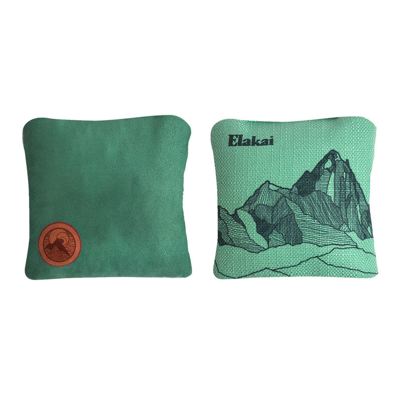 Load image into Gallery viewer, 6-in Dual-Sided Cornhole Bags | Mt. Elakai Design Collection