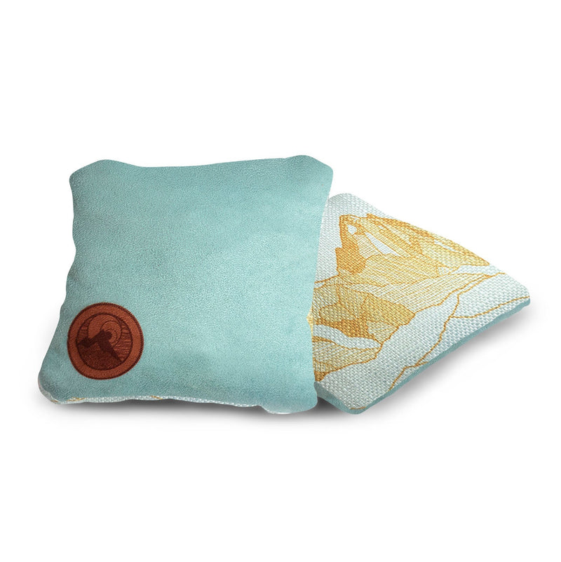 Load image into Gallery viewer, 6-in Dual-Sided Cornhole Bags | Mt. Elakai Design Collection