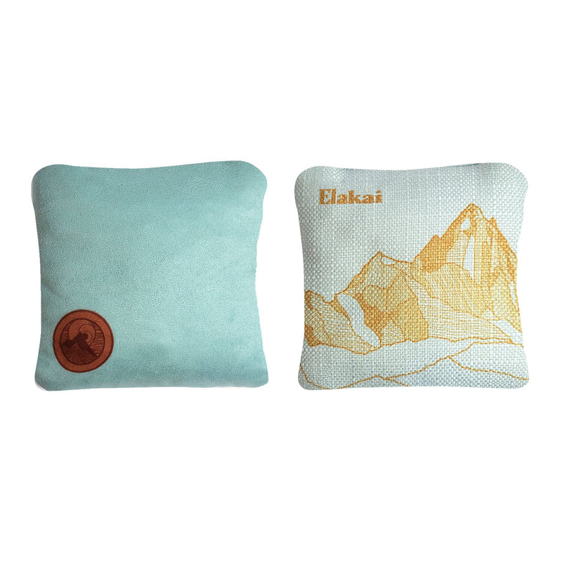 Load image into Gallery viewer, 6-in Dual-Sided Cornhole Bags | Mt. Elakai Design Collection