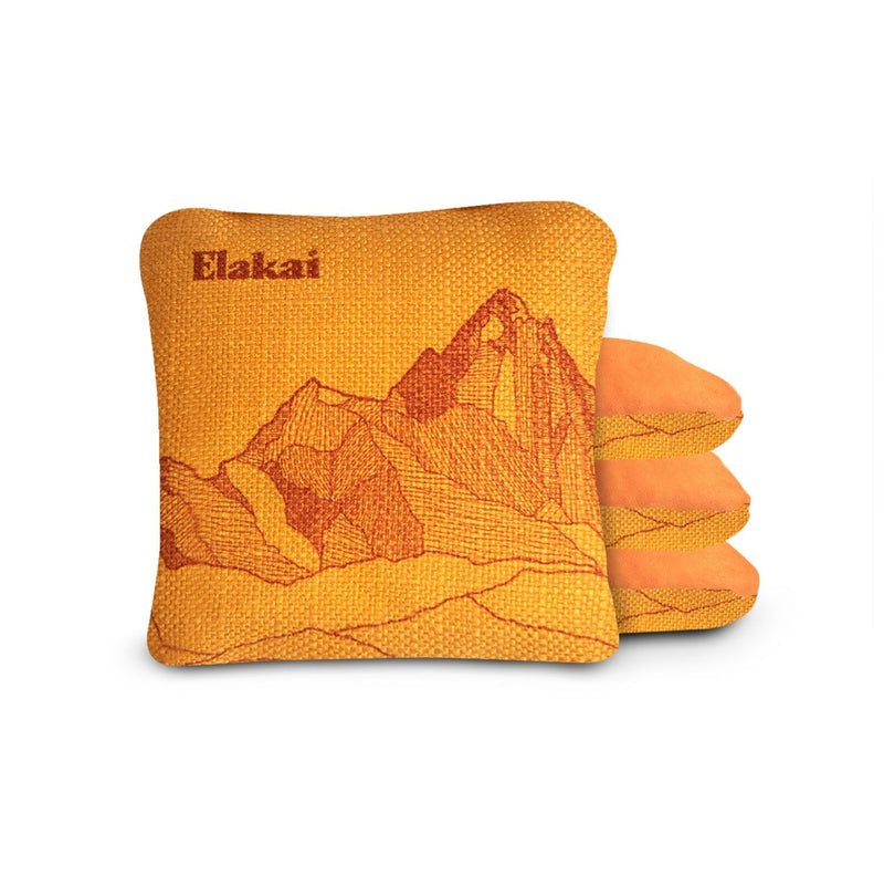 Load image into Gallery viewer, 6-in Dual-Sided Cornhole Bags | Mt. Elakai Design Collection