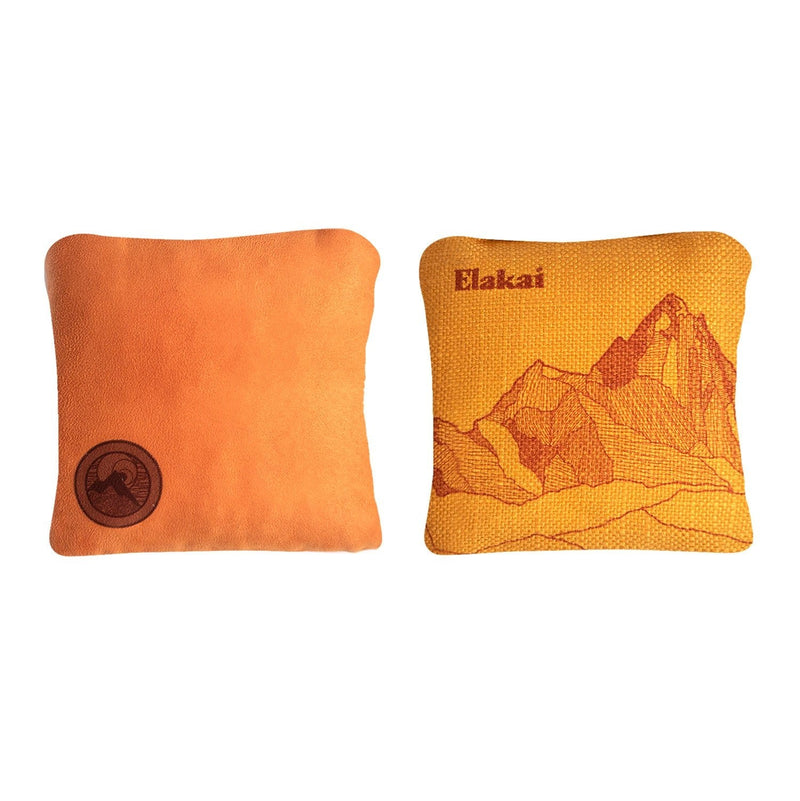 Load image into Gallery viewer, 6-in Dual-Sided Cornhole Bags | Mt. Elakai Design Collection