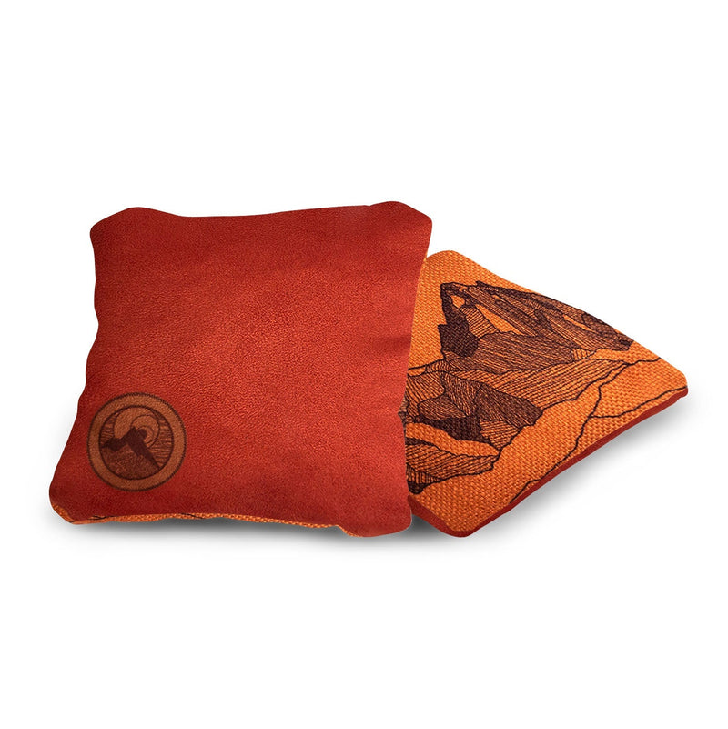 Load image into Gallery viewer, 6-in Dual-Sided Cornhole Bags | Mt. Elakai Design Collection