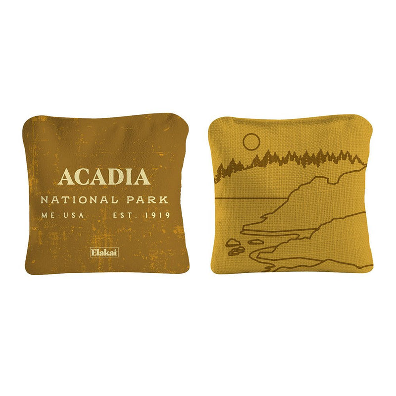 Load image into Gallery viewer, 6-in Dual-Sided Cornhole Bags | National Parks Collection