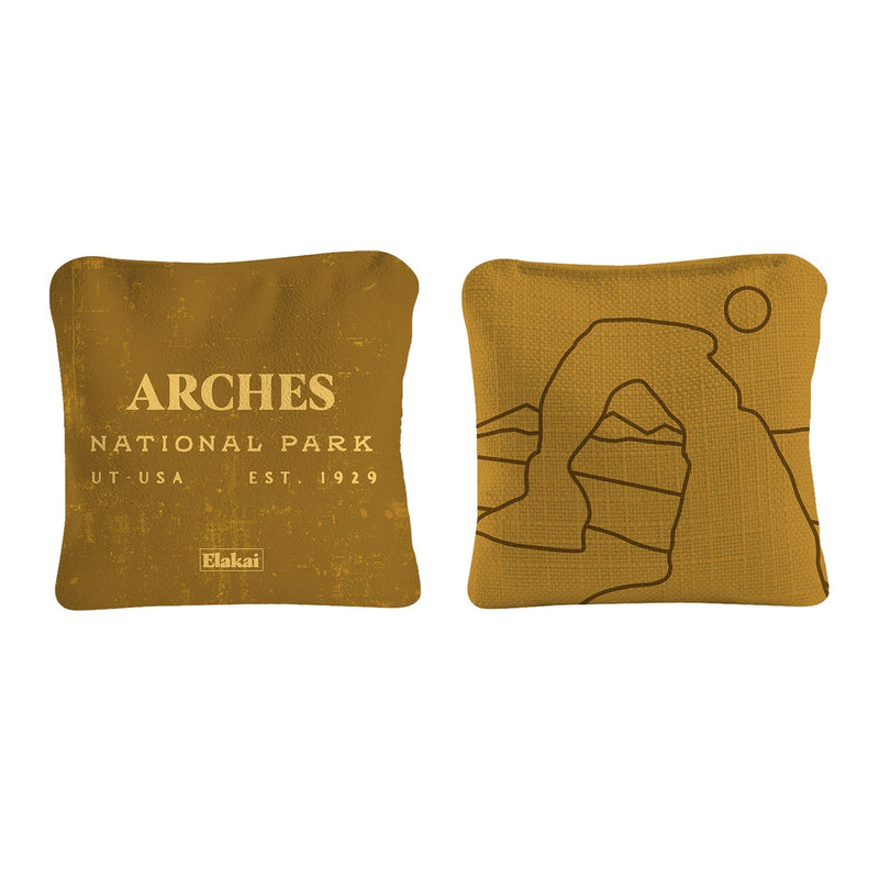 Load image into Gallery viewer, 6-in Dual-Sided Cornhole Bags | National Parks Collection