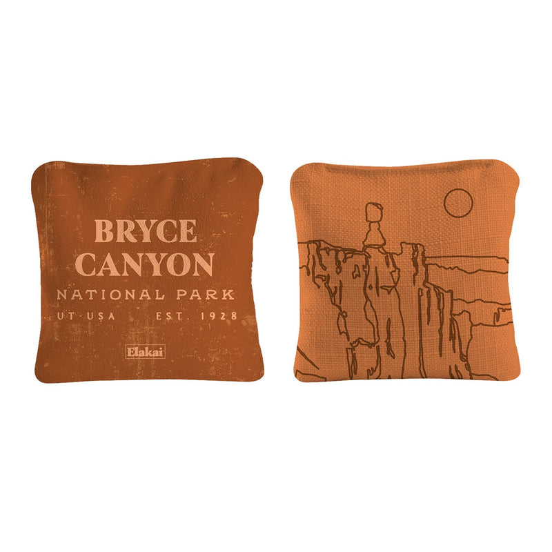 Load image into Gallery viewer, 6-in Dual-Sided Cornhole Bags | National Parks Collection