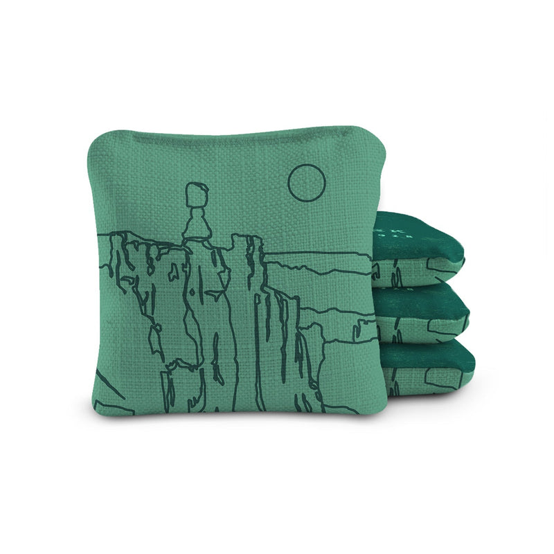 Load image into Gallery viewer, 6-in Dual-Sided Cornhole Bags | National Parks Collection