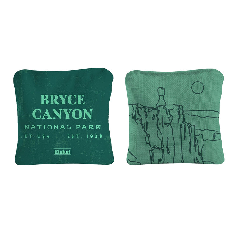 Load image into Gallery viewer, 6-in Dual-Sided Cornhole Bags | National Parks Collection