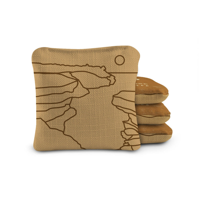 Load image into Gallery viewer, 6-in Dual-Sided Cornhole Bags | National Parks Collection