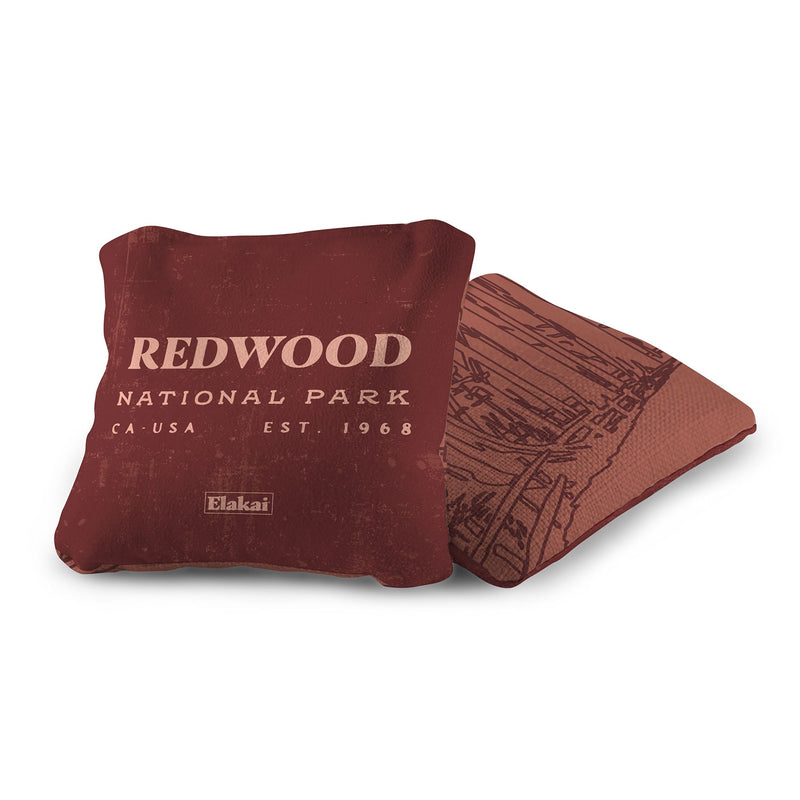 Load image into Gallery viewer, 6-in Dual-Sided Cornhole Bags | National Parks Collection