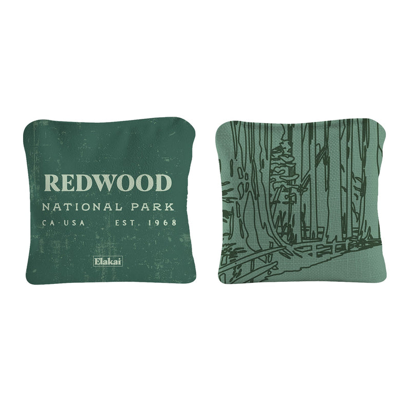 Load image into Gallery viewer, 6-in Dual-Sided Cornhole Bags | National Parks Collection