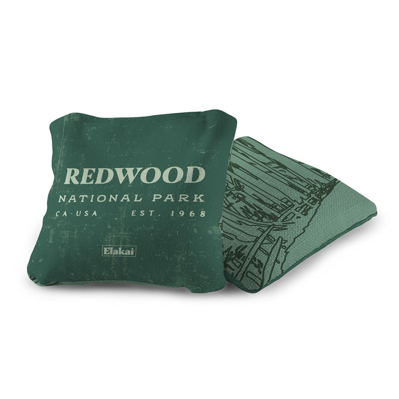 Load image into Gallery viewer, 6-in Dual-Sided Cornhole Bags | National Parks Collection