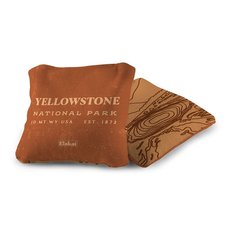 Load image into Gallery viewer, 6-in Dual-Sided Cornhole Bags | National Parks Collection