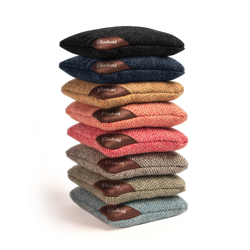 Load image into Gallery viewer, 6-in Herringbone Cornhole Bags | Premium All-Weather Collection