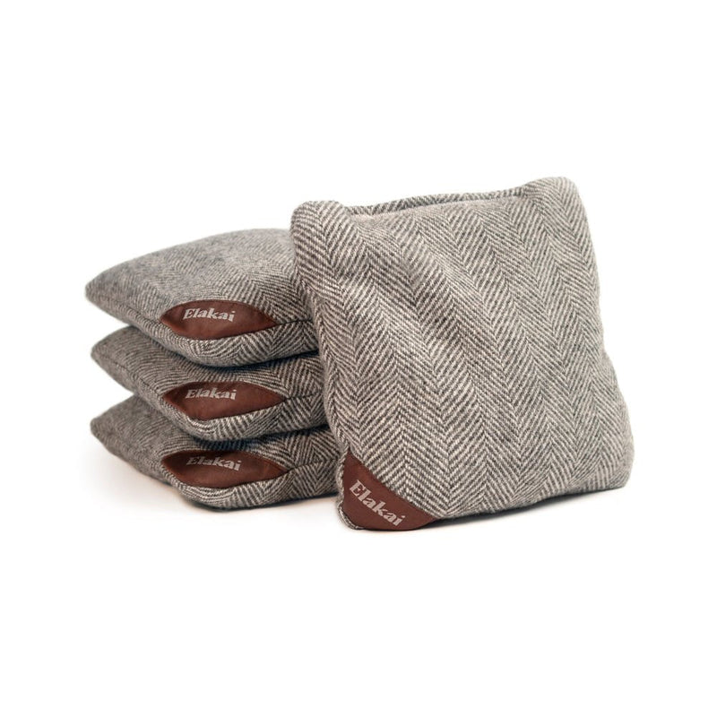 Load image into Gallery viewer, 6-in Herringbone Cornhole Bags | Premium All-Weather Collection