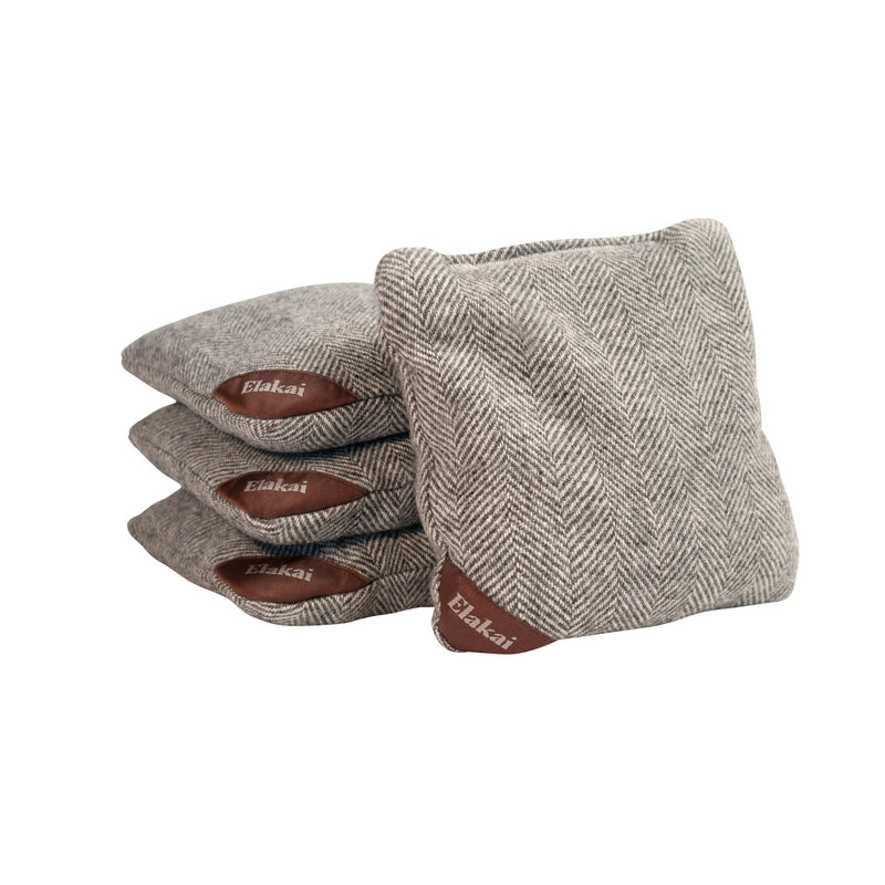 Load image into Gallery viewer, 6-in Herringbone Cornhole Bags | Premium All-Weather Collection