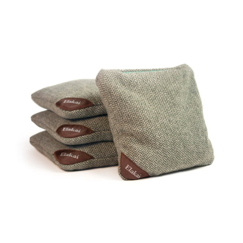 Load image into Gallery viewer, 6-in Herringbone Cornhole Bags | Premium All-Weather Collection