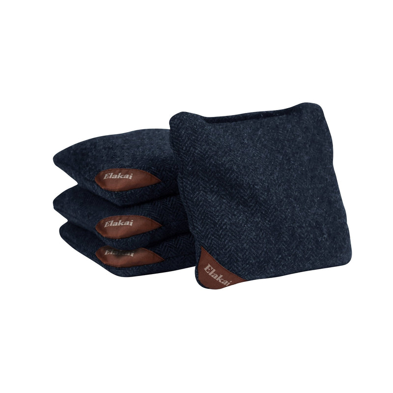 Load image into Gallery viewer, 6-in Herringbone Cornhole Bags | Premium All-Weather Collection