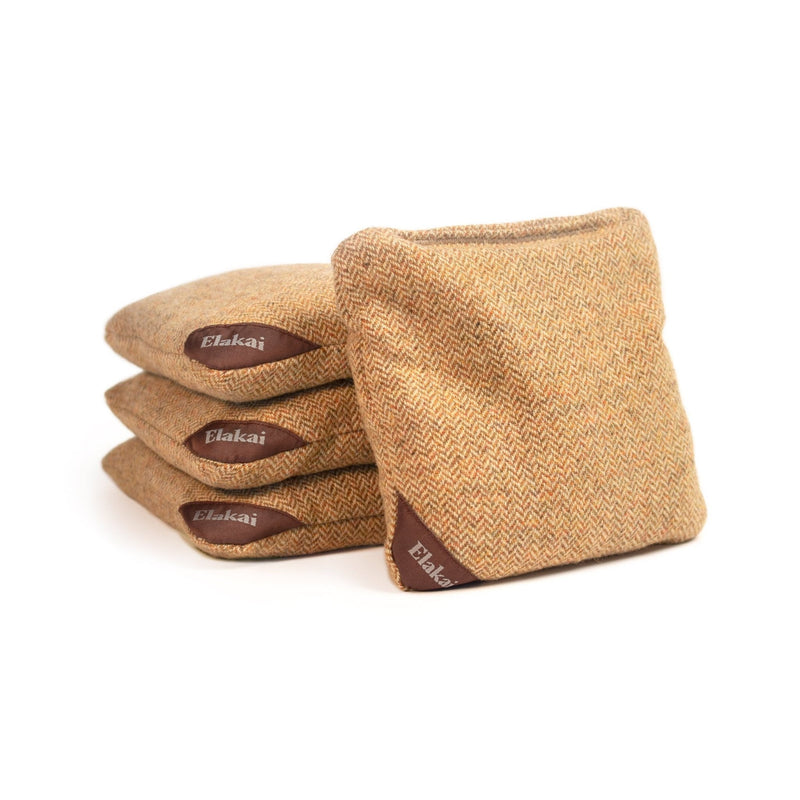 Load image into Gallery viewer, 6-in Herringbone Cornhole Bags | Premium All-Weather Collection