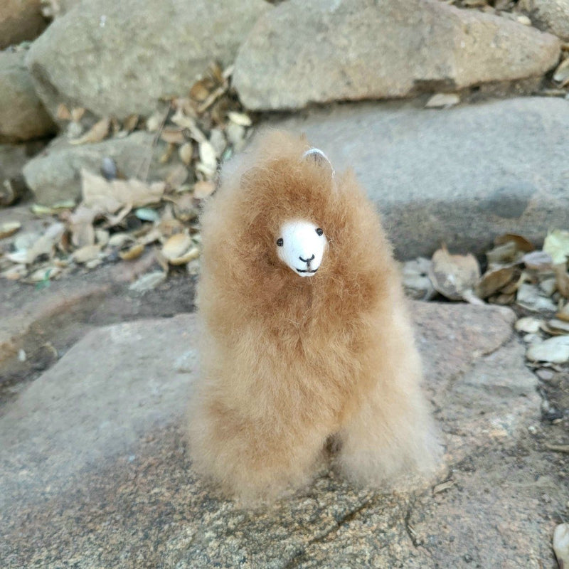 Load image into Gallery viewer, 6" Standing Alpaca Fur Toy
