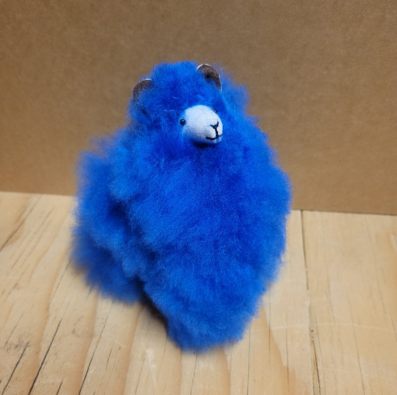 Load image into Gallery viewer, 6" Standing Alpaca Fur Toy