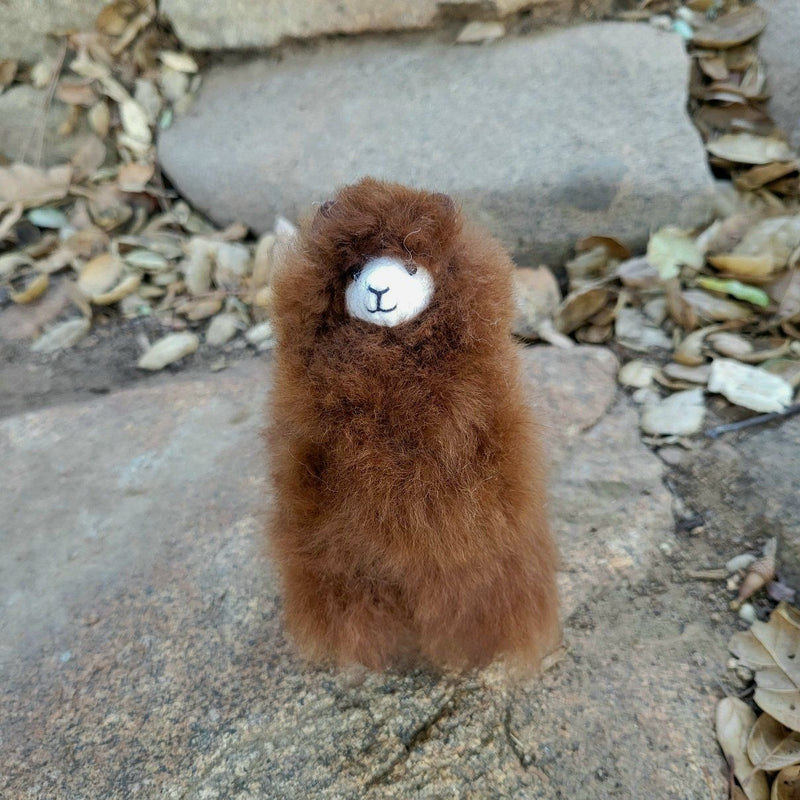 Load image into Gallery viewer, 6" Standing Alpaca Fur Toy