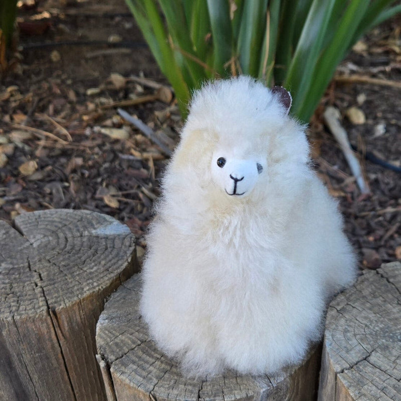 Load image into Gallery viewer, 6" Standing Alpaca Fur Toy