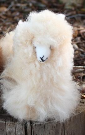 Load image into Gallery viewer, 6" Standing Alpaca Fur Toy