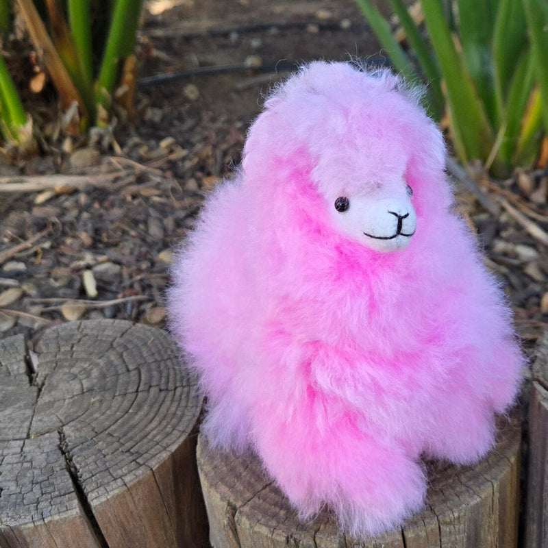 Load image into Gallery viewer, 6" Standing Alpaca Fur Toy