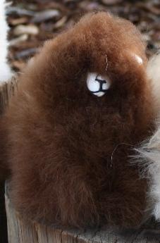 Load image into Gallery viewer, 6" Standing Alpaca Fur Toy
