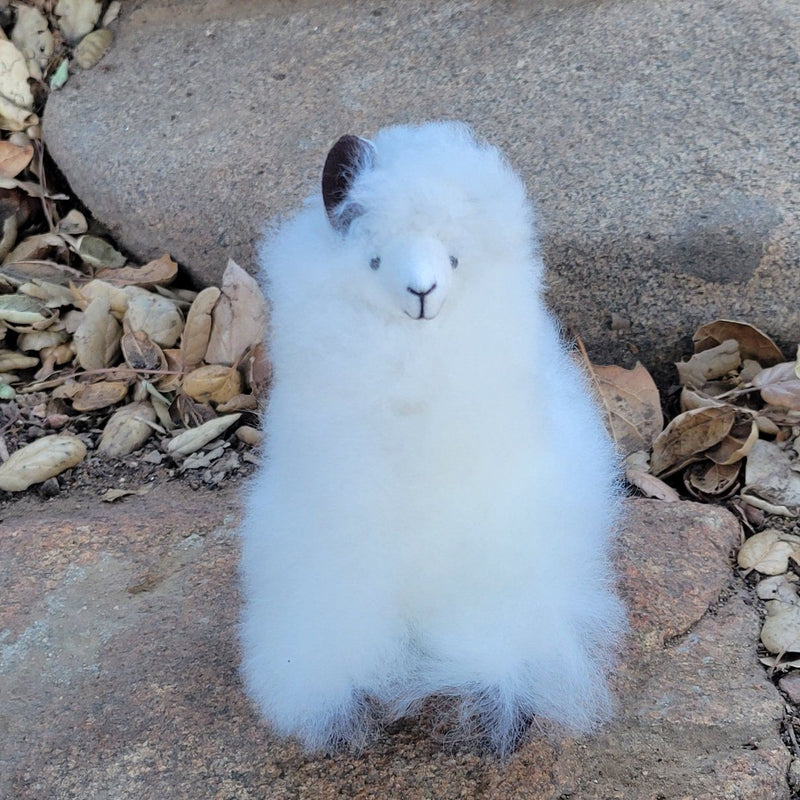 Load image into Gallery viewer, 6" Standing Alpaca Fur Toy