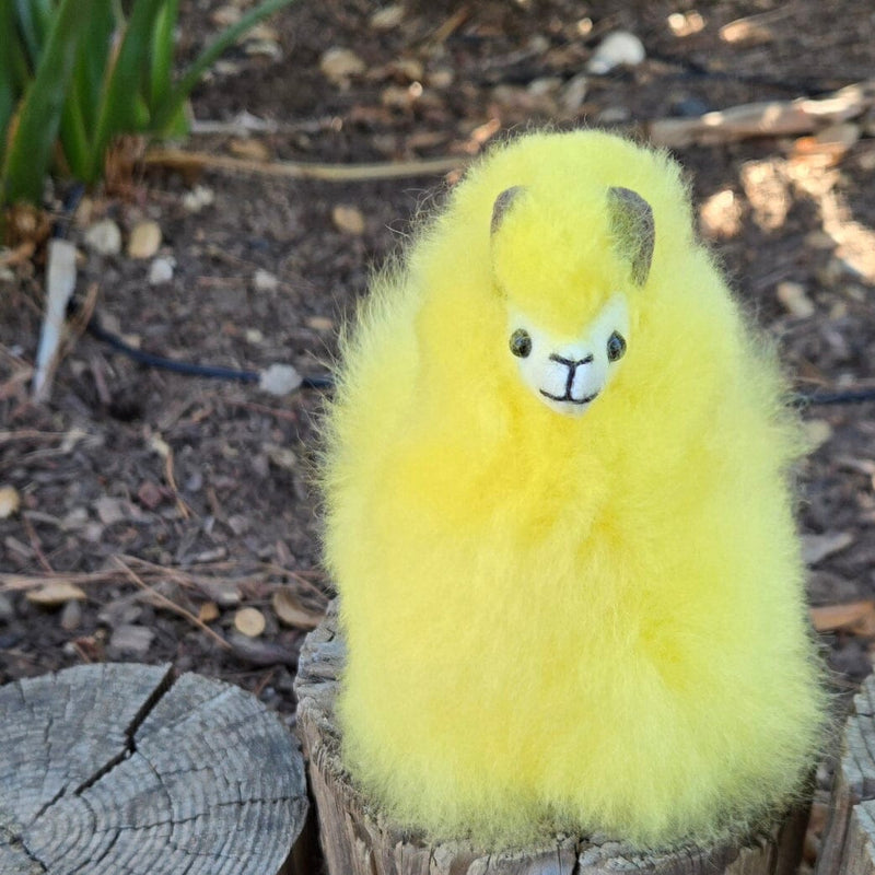 Load image into Gallery viewer, 6" Standing Alpaca Fur Toy