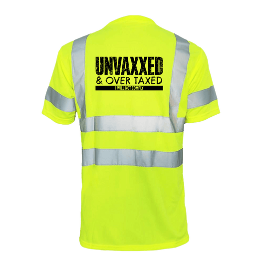 Over Taxxed - Reflective Safety T-Shirt