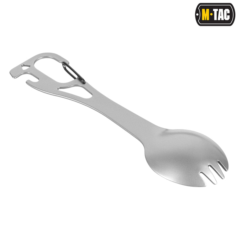 Load image into Gallery viewer, M-Tac Spork Cutlery set with a Carabiner (Set of 3)