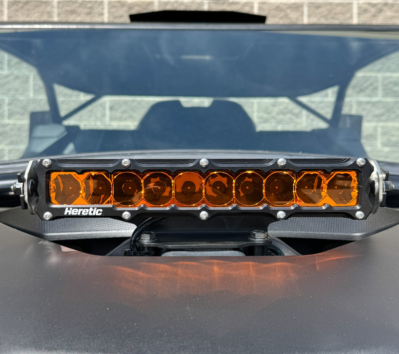 Load image into Gallery viewer, Can Am Maverick R 10 Inch Shock Tower LED Light Bar