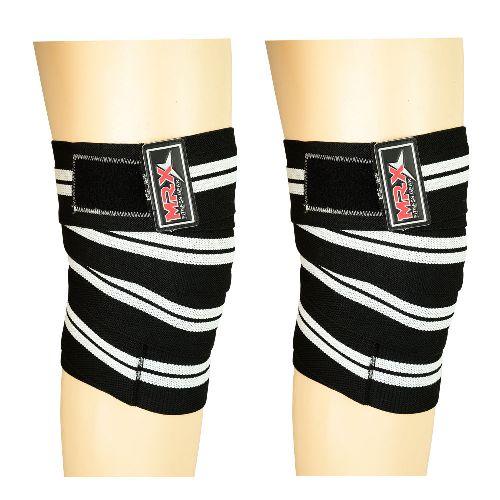 Load image into Gallery viewer, Mrx Weightlifting Knee Wraps Pro Quality Gym Workout Lifting Wrap