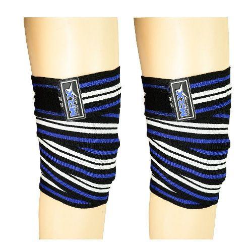 Load image into Gallery viewer, Mrx Weightlifting Knee Wraps Pro Quality Gym Workout Lifting Wrap
