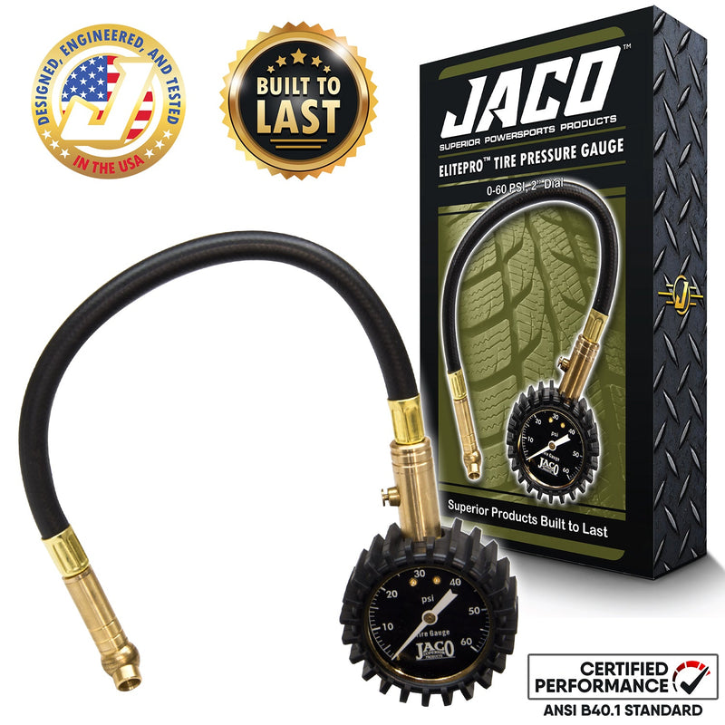 Load image into Gallery viewer, ElitePro™ Tire Pressure Gauge - 60 PSI