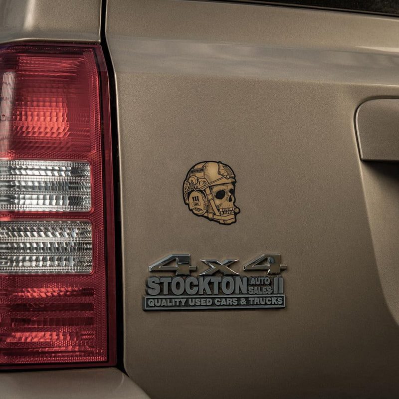 Load image into Gallery viewer, M-Tac Bumper Sticker Skull