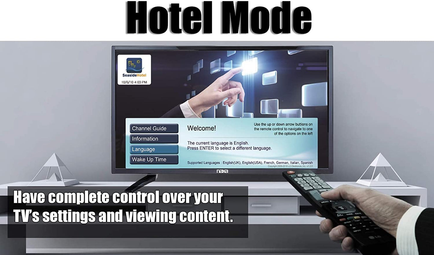 32" Naxa LED HDTV with DVD and Media Player with USB, SD Card Reader and HDMI (NTD-3250)